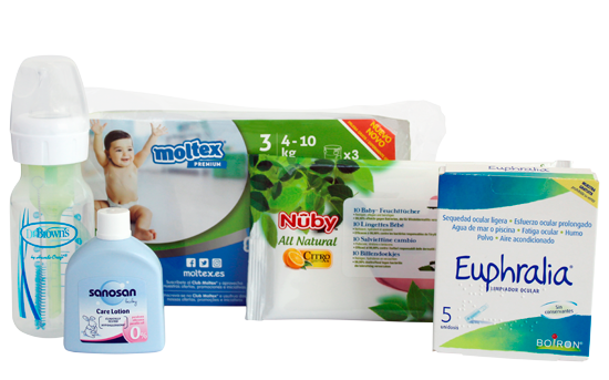 PACK DE REGALO DE BIENVENIDO BEBÉ CON MUESTRAS GRATIS DE PRODUCTOS PARA TU  BEBÉ – El cajón de mis locuras